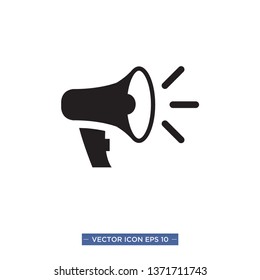 megaphone icon vector illustration