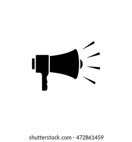 Megaphone Icon, vector illustration.