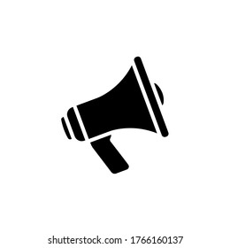 diseño de ilustración de vector de icono megáfono