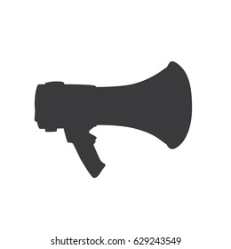 Megaphone icon, vector illustration design. Electronic objects collection.
