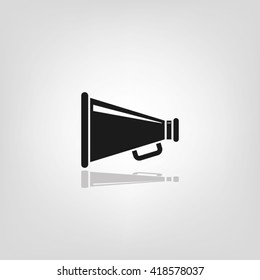 Megaphone icon vector illustration eps10.
