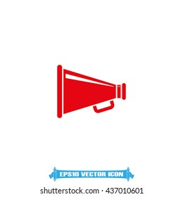 Megaphone icon vector illustration eps10.