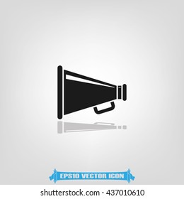 Megaphone icon vector illustration eps10.
