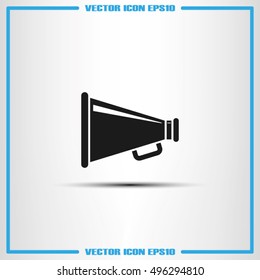 Megaphone icon vector illustration eps10.