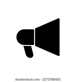 Megaphone icon vector illustration. Loudspeaker sign and symbol