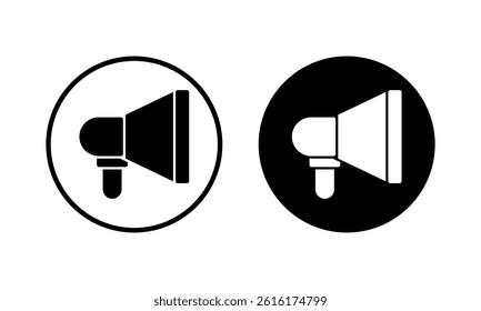 Megaphone icon vector illustration. Loudspeaker sign and symbol