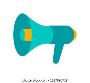 Megaphone icon vector illustration. Speaker symbol. Communication concept