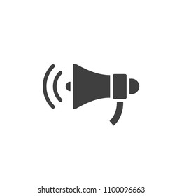 Megaphone icon vector image