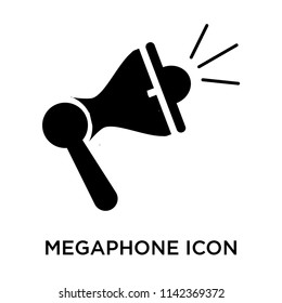 Megaphone icon vector isolated on white background for your web and mobile app design, Megaphone logo concept