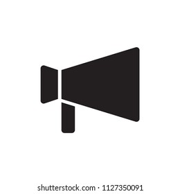 Megaphone Icon Vector Logo Design Template.