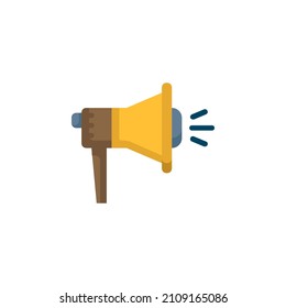 megaphone icon. Megaphone Icon Vector Logo Design Template.