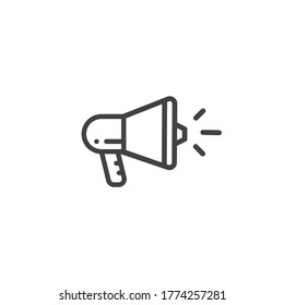 Megaphone Symbol Vektor. Lou... Zeichen, Symbol bewerben