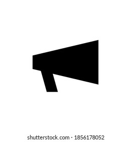 Vector de icono Megáfono. Vector de icono de altavoz