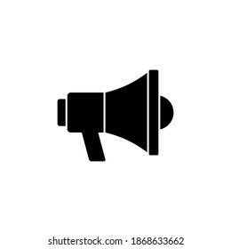 Megaphone icon vector. Loudspeaker icon vector