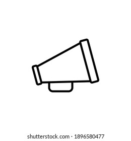 Vector de icono Megáfono. Vector de iconos de altavoz.