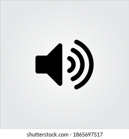
Megaphone icon vector. Loudspeaker sign