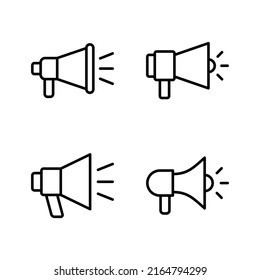 Megaphone Symbol Vektor. Lautsprecherzeichen und Symbol
