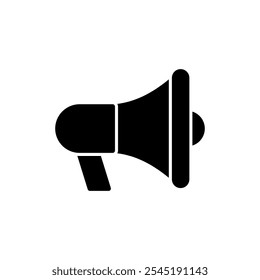 Megaphone icon vector. Loudspeaker sign and symbol