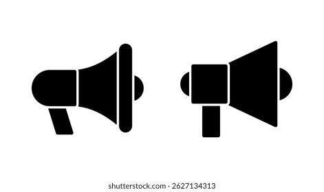 Megaphone icon vector. Loudspeaker sign and symbol