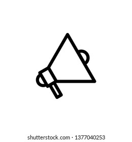 megaphone icon vector modern