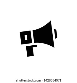 Megaphone icon vector. perfect Megaphone/ announce symbol. web site design and mobile design. white background.