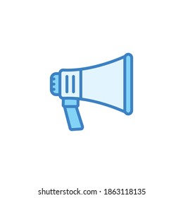 Vector de iconos Megaphone, vector de signos Megaphone