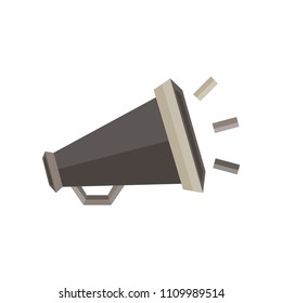 Megaphone icon vector sign illustration speaker symbol design loud
