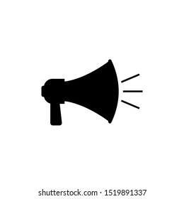 Megaphone Icon - Vector, Sign and Symbol for Design, Presentation, Website or Apps Elements. 
