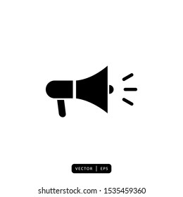 Megaphone Icon Vector - Sign and Symbol
