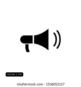 Megaphone Icon Vector - Sign or Symbol