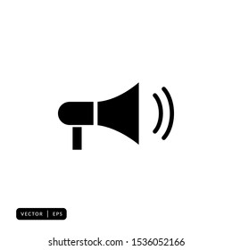Megaphone Icon Vector - Sign or Symbol