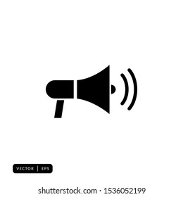 Megaphone Icon Vector - Sign or Symbol