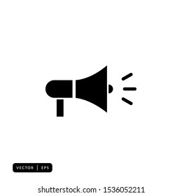 Megaphone Icon Vector - Sign or Symbol