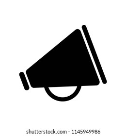 Megaphone icon vector icon. Simple element illustration. Megaphone symbol design. Can be used for web and mobile.