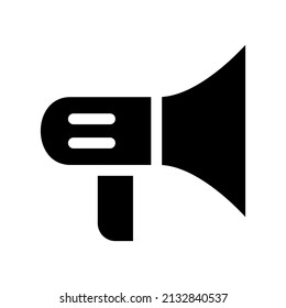 Megaphone Icon Vector Symbol Design Illustration