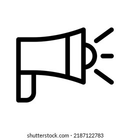Megaphone Icon Vector Symbol Design Illustration