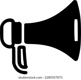megaphone icon vector symbol design illustration