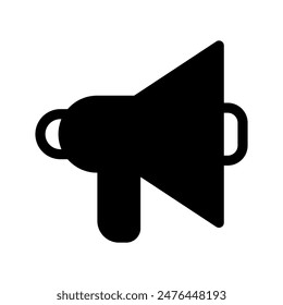 Megaphon-Symbol Vektorgrafik Symbol Design Illustration