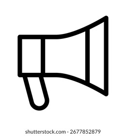 Megaphone Icon Vector Symbol Design Illustration