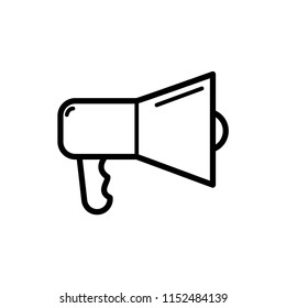 megaphone icon vector template