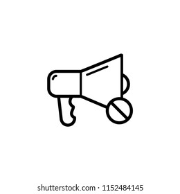 megaphone icon vector template