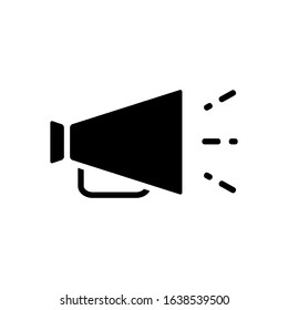 megaphone icon vector template illustration design