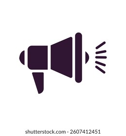 megaphone icon vector template illustration design