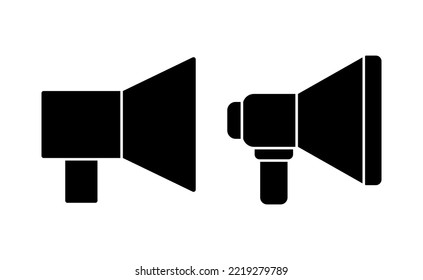 Vector de icono Megáfono para web y aplicación móvil. Signo y símbolo del altavoz