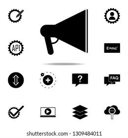 megaphone icon. web icons universal set for web and mobile