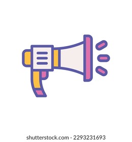 megaphone icon for your website design, logo, app, UI.