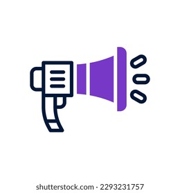 icono megáfono para el diseño de tu sitio web, logotipo, aplicación, interfaz de usuario.