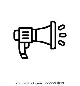 megaphone icon for your website design, logo, app, UI.