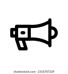 icono megáfono para el diseño de tu sitio web, logotipo, aplicación, interfaz de usuario.
