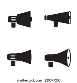 Megaphone icons